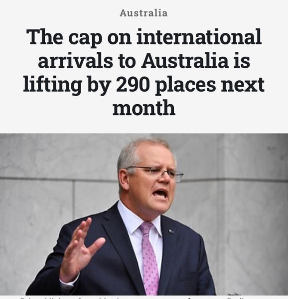 افزایش تعداد مسافران ورودی بین المللی به استرالیا به تعداد ۲۹۰ نفر بیشتر در ماه آینده