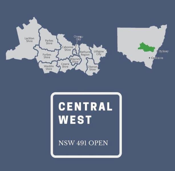 بازگشایی منطقه Central  west از مناطق ریجنال نیوسات ولز